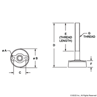 M16 LARGE BASE GLIDE [80mm BASE]