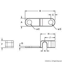 1/8 SINGLE TUBE CLAMP