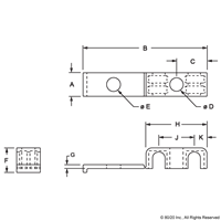 1/8 DOUBLE TUBE CLAMP