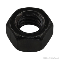 5/16-18 SAE HEX NUT [BLACK]