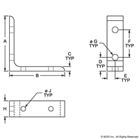 BLACK 25 TO 40 S 4 HOLE TRANSITION INSI