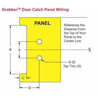 NOTCH & TAP GRABBER DOOR CATCH