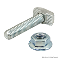 M6 X 30MM HAMMER SCREW W/ FLANGED HEX N