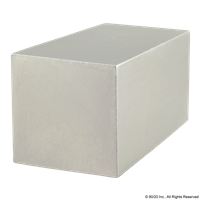 2.25 X 2.25 ALUMINUM BLOCK PROFILE-CL