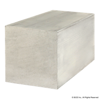 2.25 X 2.25 ALUMINUM BLOCK PROFILE-MI