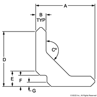 15 S 90 DEG INSIDE CORNER CONNECTOR PRO