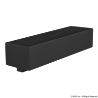 15 S PANEL MOUNT BLOCK PROFILE BLACK AN