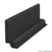 10 S DROP IN PANEL BRACKET PROFILE BLAC