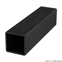 1  SQUARE TUBE 145  BAR FULL BLACK ANOD