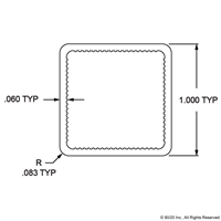 1 SQUARE TUBE