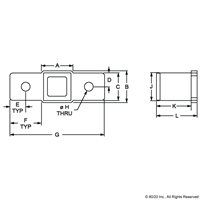 90 DEG BASE CONNECTOR-GREY