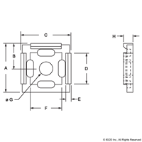 1/2 PLASTIC MESH FASTENER