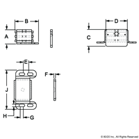 MAGNETIC DOOR CATCH FOR QUICK FRAME