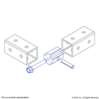 M8 X 1.5 ROLL PIN(CLEAR)