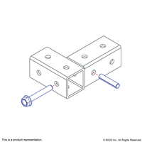 M8 X 1.5 ROLL PIN(CLEAR)