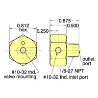 In-Line EV Manifold Side-Ported Supply