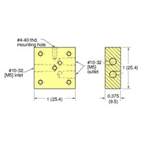 ES Manifold Single-Sided Side Mount Dua