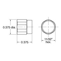 Reusable Hose Clamp Thread-On Type Bras