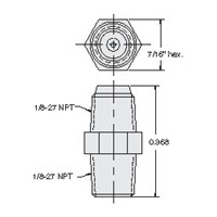 In-Line Filter Fitting 1/8 NPT