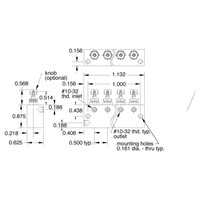 2-Station Block Needle Valve Manifold