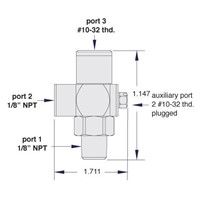 Pilot-Operated Check Vlv 1/8-1/8-