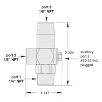 Pilot-Operated Check Vlv 1/8-1/8-