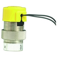 2-Way Elec. Valve N-C In-Line Mount Wir