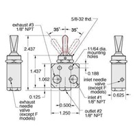 Fill & Bleed Valve Detented/Momentary F