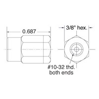 0.0135 Air Choke Yellow Disk