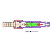 Quick Connect Assembly 1/8 Hose to  10-