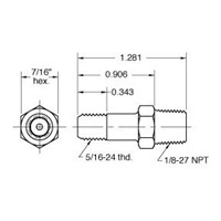 Quick Connect Valve Body 1/8 NPT ENP Br