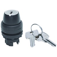 22 mm Key Selector 90° Twist Black