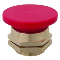 22 mm Mushroom Captivated Push Button R