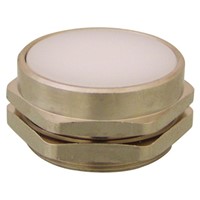 30 mm Flush Capt. Push Button  White