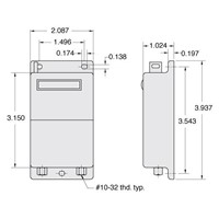 PNEUMATIC TOTALIZER SURF MTD