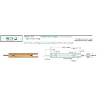 9/16 Double Acting Clevis Mnt Cylinde