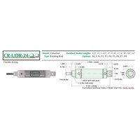 1 1/2  Bore CR S/S Cylinder  Universal