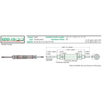 3/4  Bore S/S Cylinder  Stud Mount  Dou