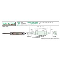 2  Bore S/S Cylinder  Stud Mount  Doubl