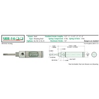 7/8  Bore S/S Cylinder  Stud Mount  Rot