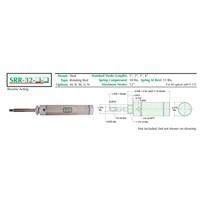 2  S/S Cylinder  Stud Mount  Rotating R