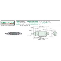 1 1/16  Bore S/S Cylinder  Universal Mo