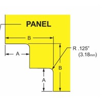 20S CORNER NOTCH (END FASTENER CLEARANC